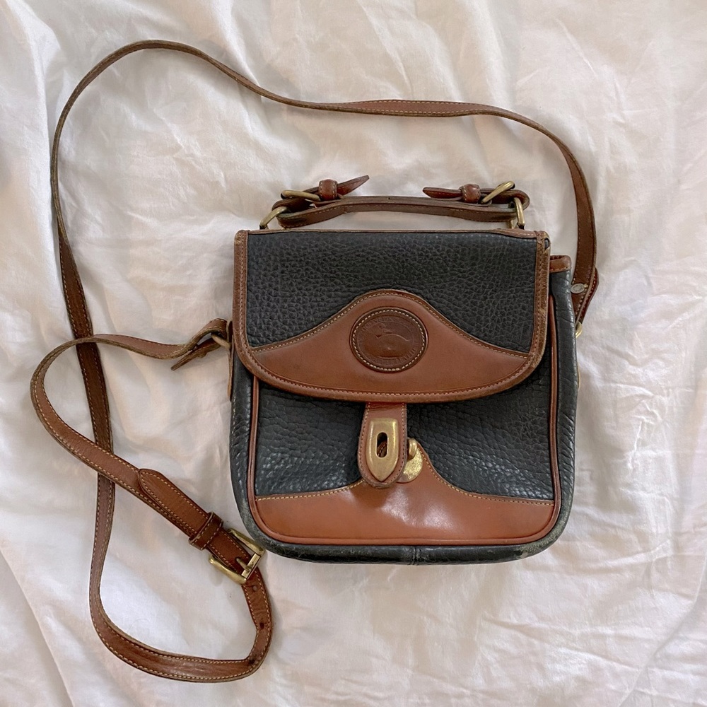 Vintage Dooney & Bourke Square Carrier Bag